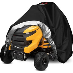 Lawn Mower Cover Waterproof Polyester Oxford Fabric Heavy Duty UV Dust and Water Resistant Universal Fit Decks up to 54