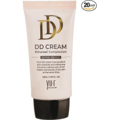 Yu.r DD Creme Ethereal Complexion, SPF 50+ Leicht, Mattierend, 2-in-1 Make-up und Pflege, 50ml