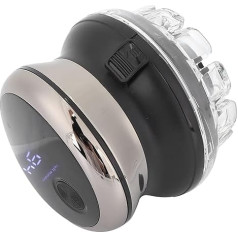 Ausla Electric Shaver for Blade Head Bald Hair Trimmer Electric Shaver Bald Men Waterproof Round Head Rechargeable for Head Blade