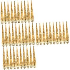 Ring 40 Pieces Finger Nail Set Halloween Props Gothic Jewellery Nail Art Accessories Artificial Nails Witch Artificial Fingers Artificial Nails Set Witch Nails Nail Ring