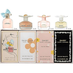 Marc Jacobs 4 Pieces for Women Mini Gift Set, 0.55 Ounce