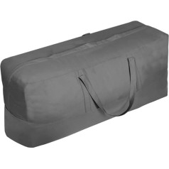 Vailge Aufbewahrungstasche für Terrassenkissen/Abdeckung, wasserabweisend, 152,4 cm, Outdoor-Kissen-Tasche, rechteckig, Terrassenmöbel, Sitzkissen, Aufbewahrungstasche, große Aufbewahrungstasche mit