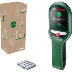 Bosch Ortungsgerät UniveralDetect (Schritt-für-Schritt Display Anleitung für einfache Bedienung, Leitungs-& Balkenfinder, im E-Commerce Karton)