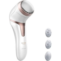Cecotec Bamba SkinCare Electric Callus Remover, Rechargeable Lithium Battery, 100 Minutes Battery Life, Suction and Container Function