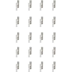 Nail Jewelry Wide Application Stainless Alloy Shining Butterfly Nail Art Decorations Accessories for Female 14 2 Pieces