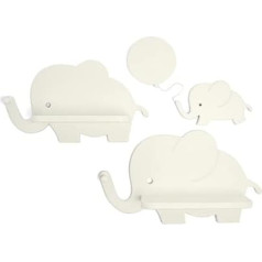 Mamas & Papas Elephant Shelves and Night Light