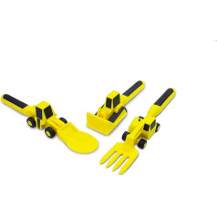 MIK Funshopping CONSTRUCTIVE Eating Children's Cutlery Set for Empty Plates