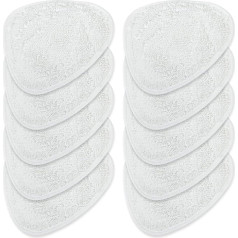 Set of 10 Steam Cleaner Replacement Covers for Vileda Steam Cleaner Replacement Covers for Vileda Steam Replacement Cover - Machine Washable Quick Drying and Durable