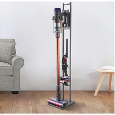 ecooe Vacuum Cleaner Holder Freestanding Floor Stand Holder for Dyson V15s V15 V12 V11 V10 V8 V7 V6 Outsize Vacuum Cleaner Stand for Dyson Accessories Various