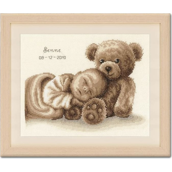 Vervaco 28 x 22 cm Sweet Dreams NA Cross Stitch Kit