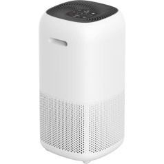 Amazon Basics - Air Purifier, CADR 400m³/h, Covers 48 m² of Space, with True HEPA Filter, EU Plug, White