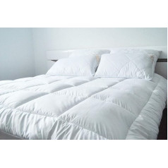 Merino Wool Duvet Virgin Wool Transition King Duvet 220 x 240 cm, Medium Weight 8-10 Tog, Warm, 100% Merino Virgin Wool, 100% Cotton