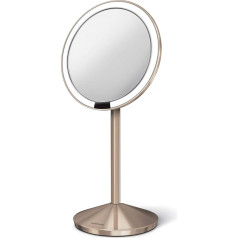 simplehuman ST3010 12cm Sensor Mirror Mini, Rose Gold Stainless Steel