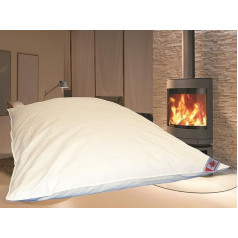 XXL – Extra Warm Winter Duvet Balloon – Feather Bed Filled with Feathers 155 x 220 cm Duvet Like Grandma's Times