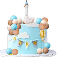Blue One Silly Goose Birthday Cake Topper Little Goose Cake Topper One Silly Goose Birthday Decor Goose 1st Birthday Party Decorations 1st Birthday Supplies