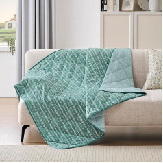 Cooling Blanket, Summer Blanket, Keep Body Cool for Better Sleep, Q-Max 0.48 Self-Cooling Blanket, Sofa Blanket, Cooling Blanket, 2-in-1 Double-Sided Blanket with Cooling Fibres and Cotton, 150