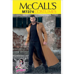 McCall's Patterns McCall's Sewing Pattern 7374 MQQ Mens Costumes Sizes 18-20-22 (18-20-22-24)