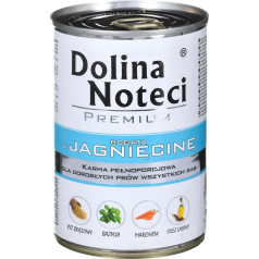 premium bagāts ar jēra gaļu - mitrā barība suņiem - 400g