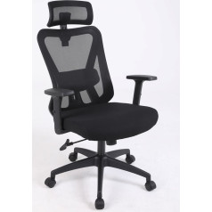 Effiki Activejet t5 ergonomisks biroja krēsls melns