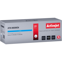 Effiki Activejet atk-8600cn toneris (rezerves kyocera tk-8600c; augstākais; 20000 lappuses; zils)