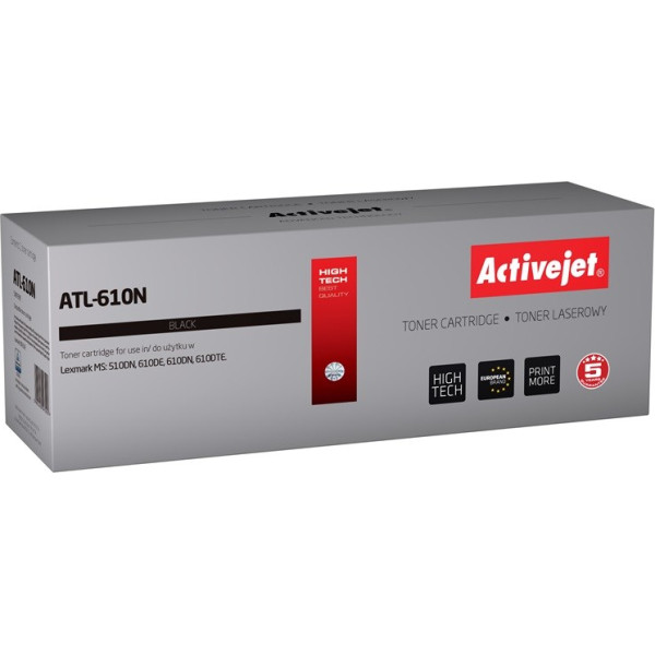 Effiki Activejet atl-610n toneris (rezerves lexmark 50f2u00; augstākais; 20000 lappušu; melns)