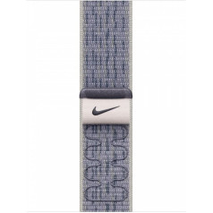 nike sporta aproce pelēkā/zilā krāsā 42 mm aploksnei