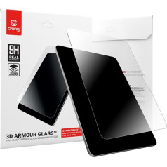 Crong Rūdīts 3d bruņu stikls ipad air 13 m3 2025 ipad air 13 m2 2024 ipad pro 12.9 2022-2018