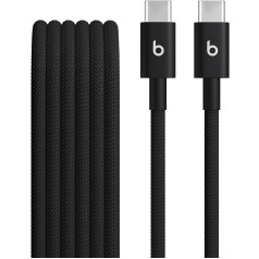 Beats 2-pack usb c līdz c kabelis 1,5 m melns