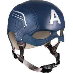 LePyCos Cosplay Helmet Latex Film Mask Avengers Halloween Props Blue