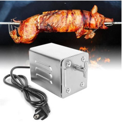 Yontwe 15 W SP-S40 70 kg Stainless Steel BBQ Grill Accessories Roasting Dish Electric Motor Goat Pig Chicken BBQ Skewer Rotisserie Roaster Grill