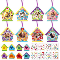 Dianelhall 24 Sets Muttertags-Bilderrahmen-Bastelset 