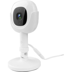 Flexible Multi Stand for Nanit Pro Baby Monitor, Prevent Nanit Pro Cam from Falling, Wall Mount or Table Placement, Travel Baby Monitor Accessories with Charging Port and Cable (Camera Not Included)