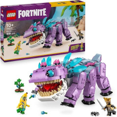 LEGO Fortnite Klombo - Dino Action Figure to Collect and Play - With Monster Mini Figures - Creative Toy for Building - Gift for Children, Girls and Fans of the Video Game from 10 Years - 77077