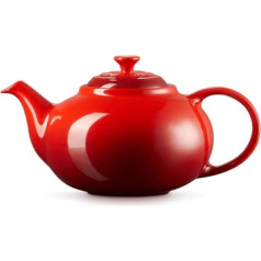 Le Creuset Classic Stoneware Teapot 1.3 Litre 3-4 Cup Cherry Red 80702130600003