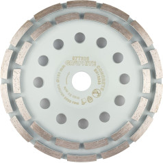 Graphite Dimanta slīpēšanas disks, 2 segmenti, 180 x 22,2 mm, sauss