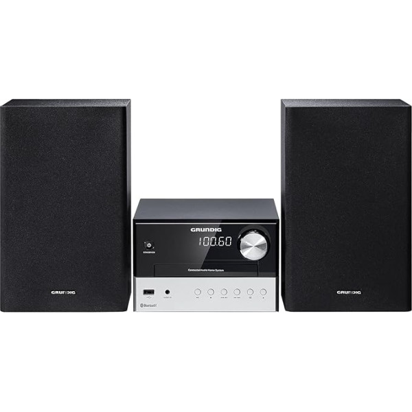 Grundig CMS 2000 BT HiFi System, Black, GHF1040