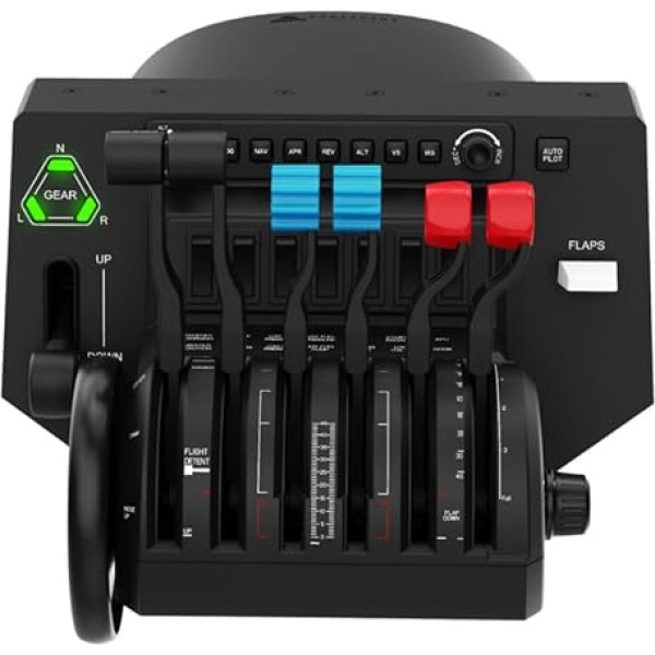 Honeycomb Aeronautical Bravo Throttle Quadrant with Auto Pilot & Annunciator Panel in aviation quality for flight simulator, Universal control system for simmer and pilots
