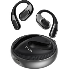 oraolo Open Ear Headphones, Open Ear Headphones, Wireless Bluetooth 5.4, with Large 14.2 mm Driver, Over-Ear Buds, 38 Hours Playback, Waterproof Sports Headphones for Running