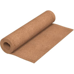 vidaXL Cork Roll Impact Sound Insulation Roll Cork Panels Roll Cork Insulation Cork Insulation Underlay Wall Plate Wall Cork 100 x 200 cm 8 mm