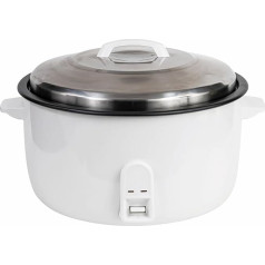 Louis Tellier – Professioneller Reiskocher, 21 l/10 kg – automatische Warmhaltefunktion, Kapazität für 50 bis 70 Personen, skalierter Behälter, Überhitzungsschutz, ideal für Restaurants