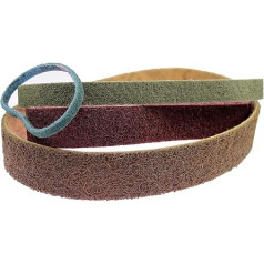 Schleifband, Vlies-Nylon-Schleifband, sehr grobes Schleifen bis feines Polieren, 1 Stück(Blue P400,915 X 50 mm)