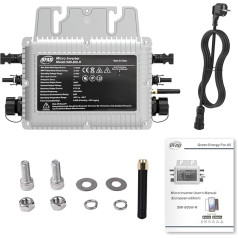 Buyweek 800W MPPT Micro Solar Power Inverter PV Power Inverter Solar Micro Inverter with WiFi Mobile Phone Surveillance System IP65 (SMI-800W-R)