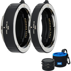 JJC Auto Focus Extension Rings TTL AF Macro Extension Tube Set 11/16mm for Canon RF Mount EOS R10 R7 R5 R6 R RP DSLR Cameras Lens
