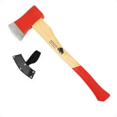 Bison Spaltbeil 1250 g, length 500 MM, Classic for small to Medium-Sized wooden 01-22-221200