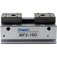 Pneumatic device, 2 fingers, 16 mm bore short stroke gripper, MF2-16D used in automation equipment.