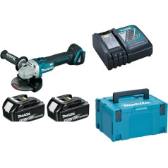 Makita Cordless Angle Grinder 18 V, Pack of 1, DGA506RTJ