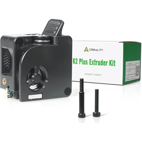 Creality K2 Plus 3D Printer Accessories, Extruder Kit for 3D Printer, Dual Gear Extruder Made of Metal, Upgrade Extruder, 6.25:1 Ratio, 80 N Force, Built-in Filament Break Sensor, High Precision