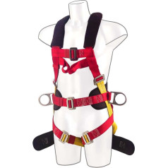 Portwest FP18RER 3 Point Harness, Comfort Plus, Regular, Red/Yellow