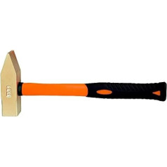 Bahco NS504-1000-FB Machinist's Hammer with Fiberglass Handle, Multicoloured, 1 kg