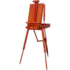 CONGRUI Easel Wooden Art Oil Painting Box Tool Box Advertising Advertising Solid Wood Easel Holder Exhibitions Applicable Occasion Solid Wood + Metal